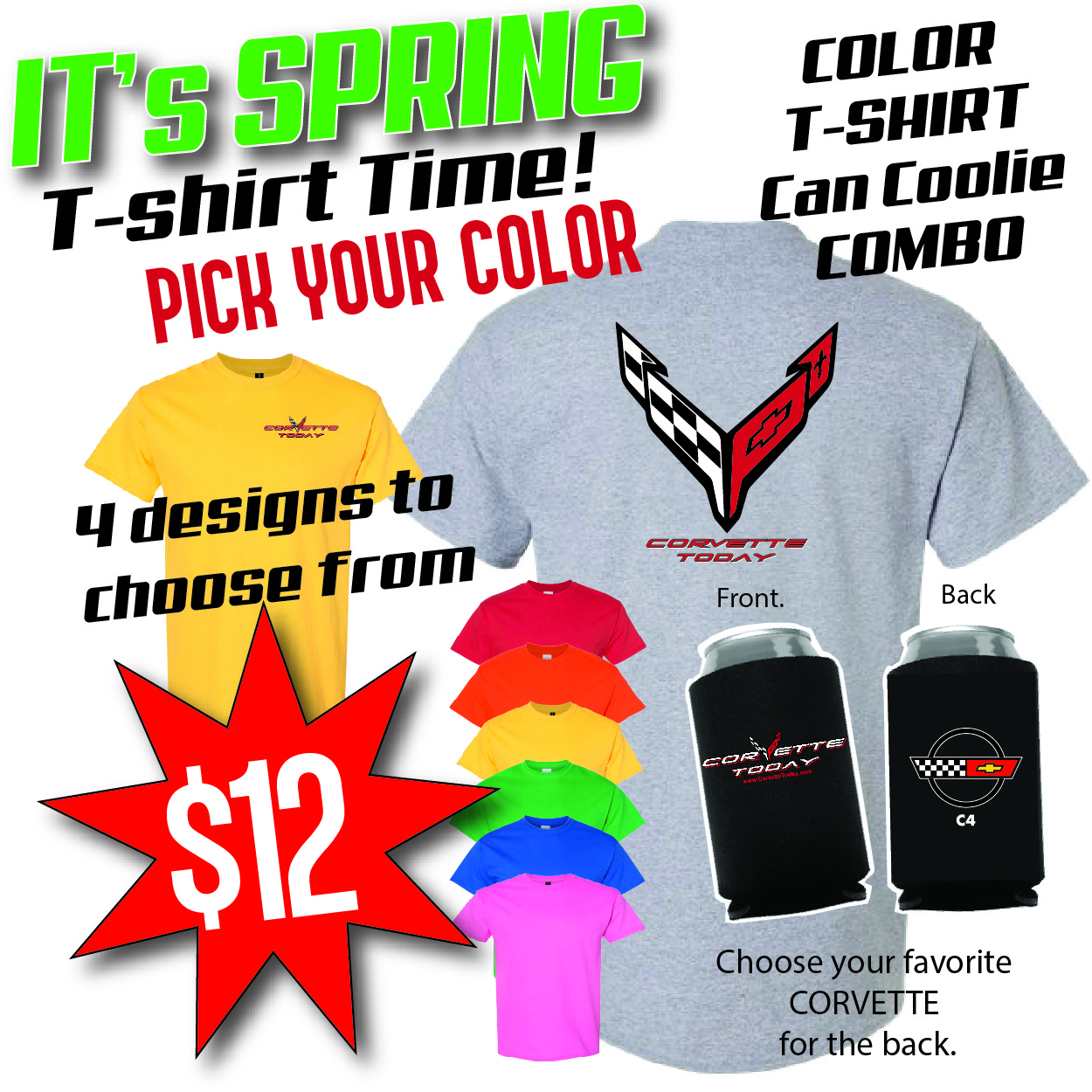 SPRING SPECIAL - COLOR Tees
