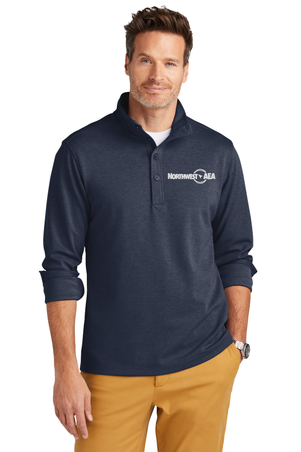 Brooks Brothers Mid-Layer Stretch 1/2-Button