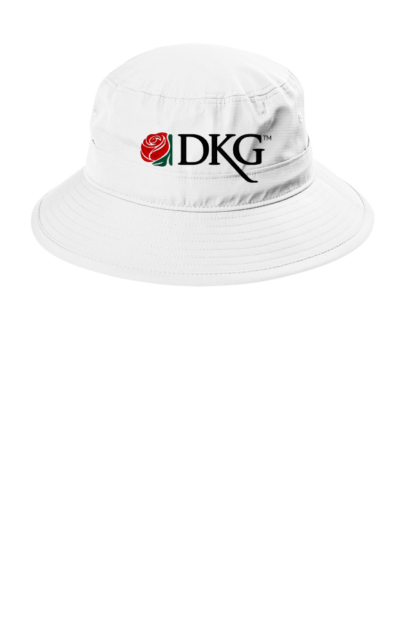 Bucket hat with embroidery