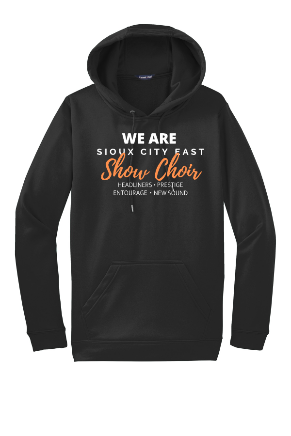 SC East Show Choir Performance Hooded Pullover