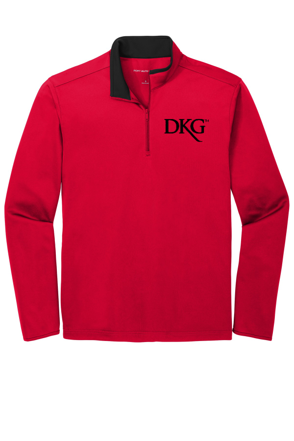 Unisex Performance 1/4-Zip with embroidery