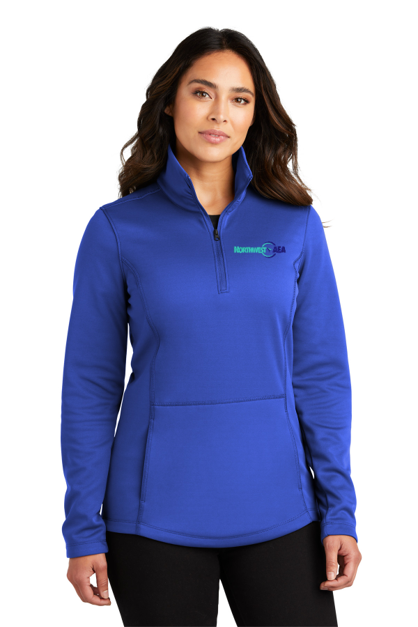 Port Authority Ladies Smooth Fleece 1/4-Zip