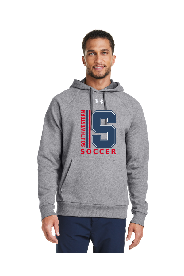 A011 1379757 Under Armour Men's Rival Pullover Hooded Sweatshirt