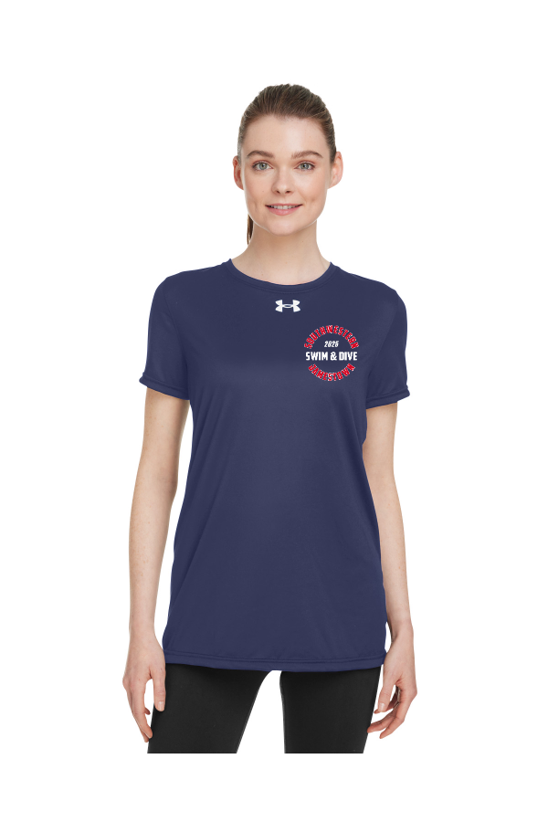 A005 1376847 Under Armour Ladies' Team Tech T-Shirt