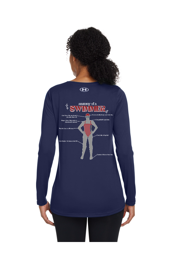 A007 1376852 Under Armour Ladies' Team Tech Long-Sleeve T-Shirt