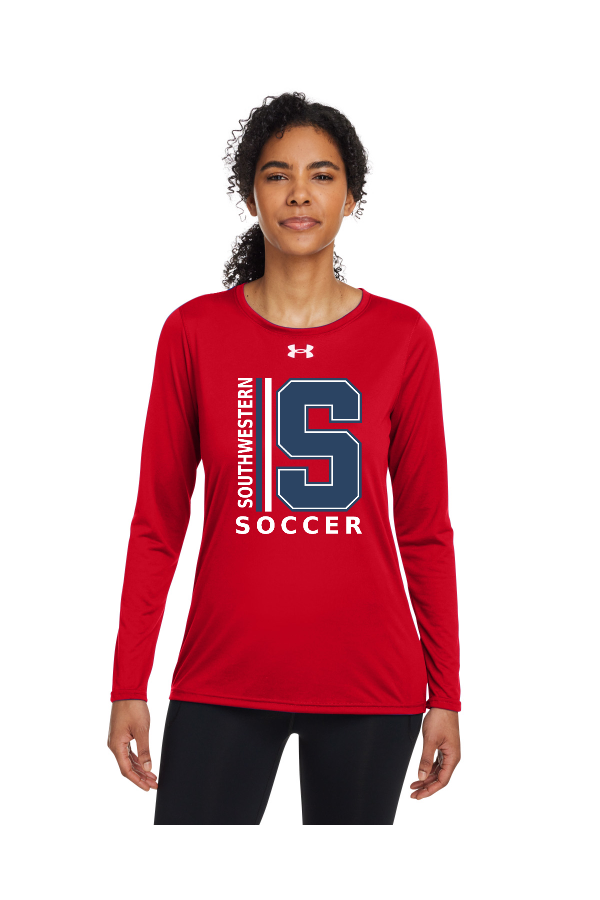 A007 1376852 Under Armour Ladies' Team Tech Long-Sleeve T-Shirt