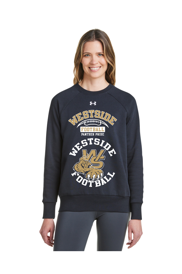 A010 1379508 UA Ladies  Rival Fleece Sweatshirt