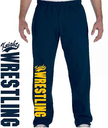 D003 18400/PC90YP Open Bottom Sweatpants