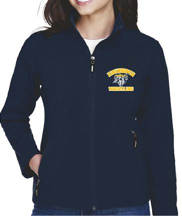 E006 78184 Core 365 Ladies' Cruise Two-Layer Fleece Bonded Soft Shell Jacket