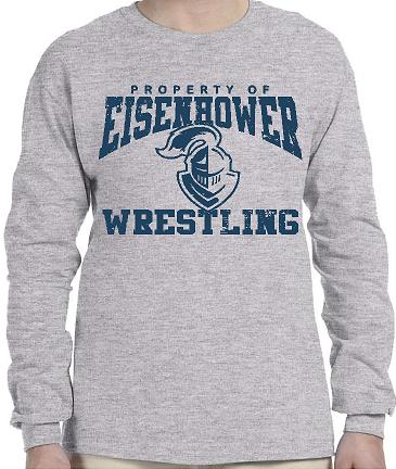 B002 G2400/G540B Distressed Long Sleeve Tee