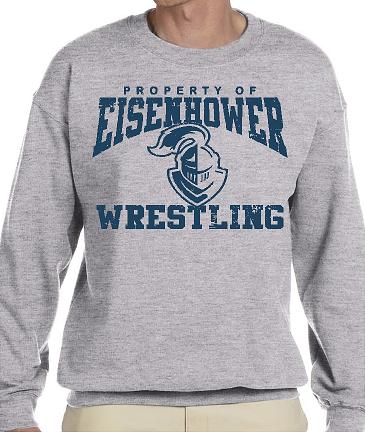 B003 18000 Distressed Crewneck