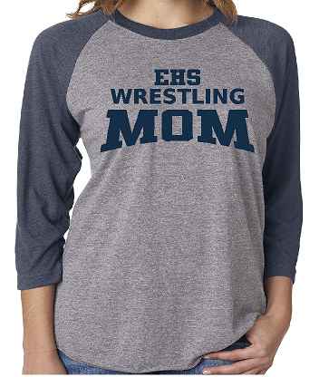 D001 6051 GLITTER Next Level Triblend 3/4-Sleeve Raglan