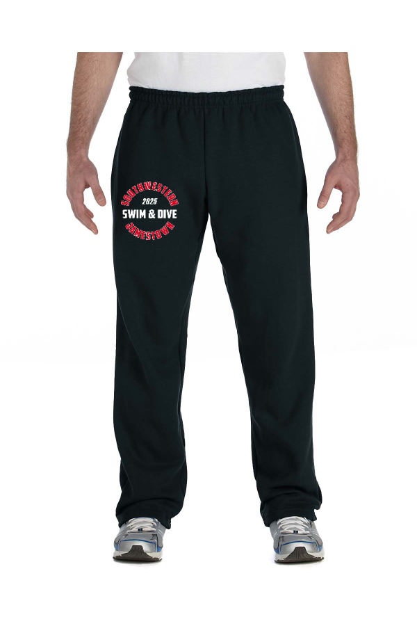 D002 18400 Open Bottom Gildan Sweatpants