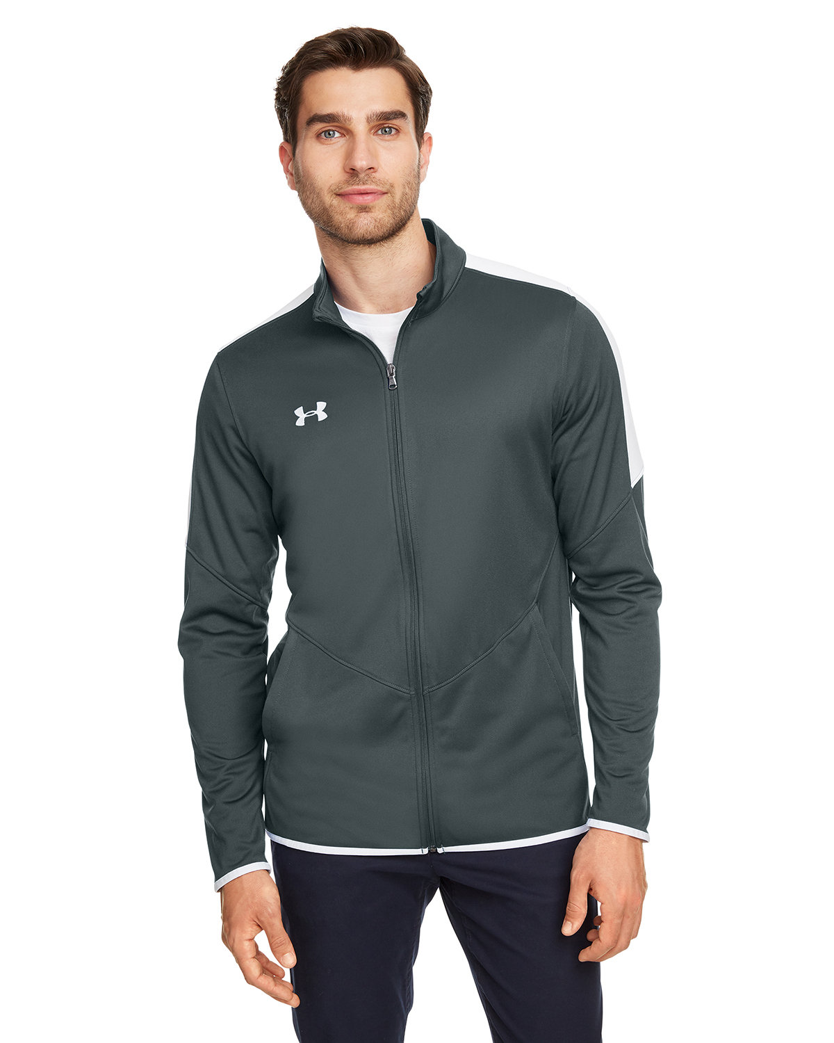 E008 1326761 Under Armour Mens Rival Knit Jacket