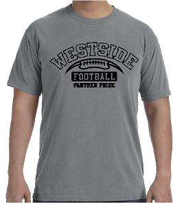 D002 C1717 Distressed Adult Heavyweight T-Shirt