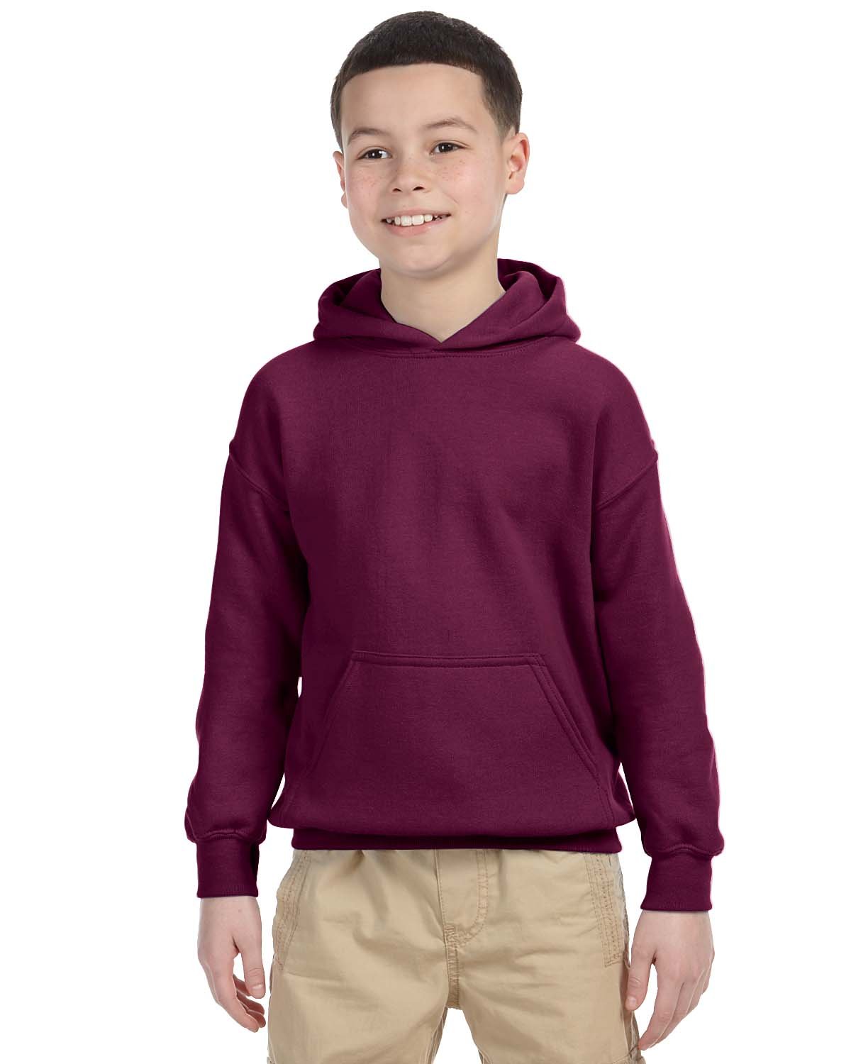 A008 18500B Youth Hooded Sweatshirt