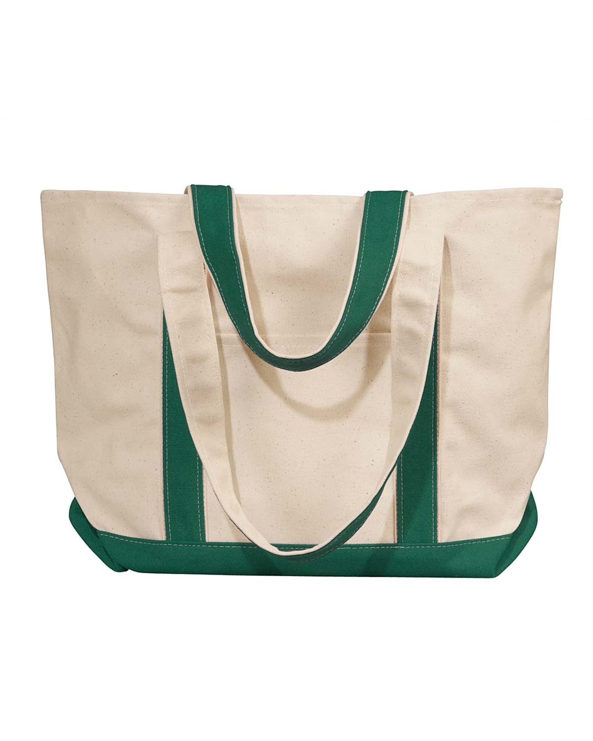 G009 8871 Large Cotton Canvas Classic Boat Tote