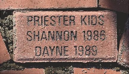 A001 Engraved Brick