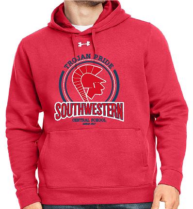 B015 1300123 Under Armour Men's Hustle Pullover Hooded