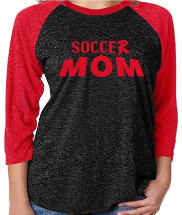 D001 6051 GLITTER Next Level Triblend 3/4-Sleeve Raglan