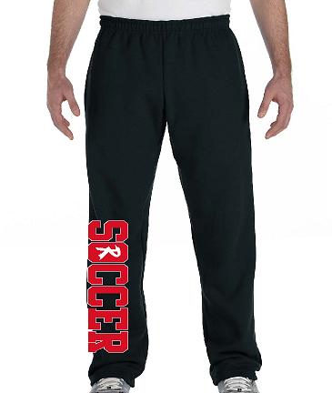 D003 18400/PC90YP Open Bottom Sweatpants