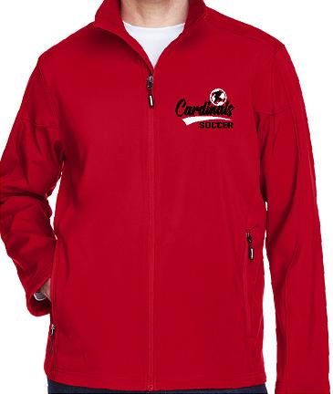 E005 88184 Core 365 Men's Cruise Two-Layer Fleece Bonded Soft Shell Jacket