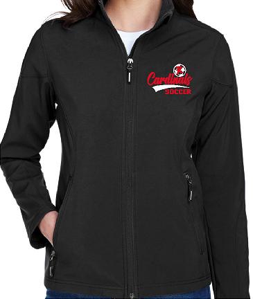 E006 78184 Core 365 Ladies' Cruise Two-Layer Fleece Bonded Soft Shell Jacket