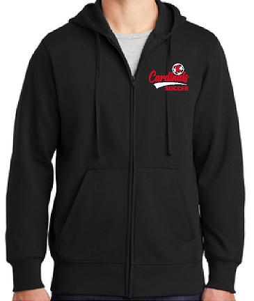 E007 ST258 Sport-Tek Full-Zip Hooded Sweatshirt