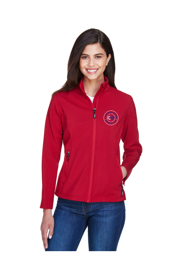 E006 78184 Ladies Two-Layer Fleece Bonded SoftShell Jacket