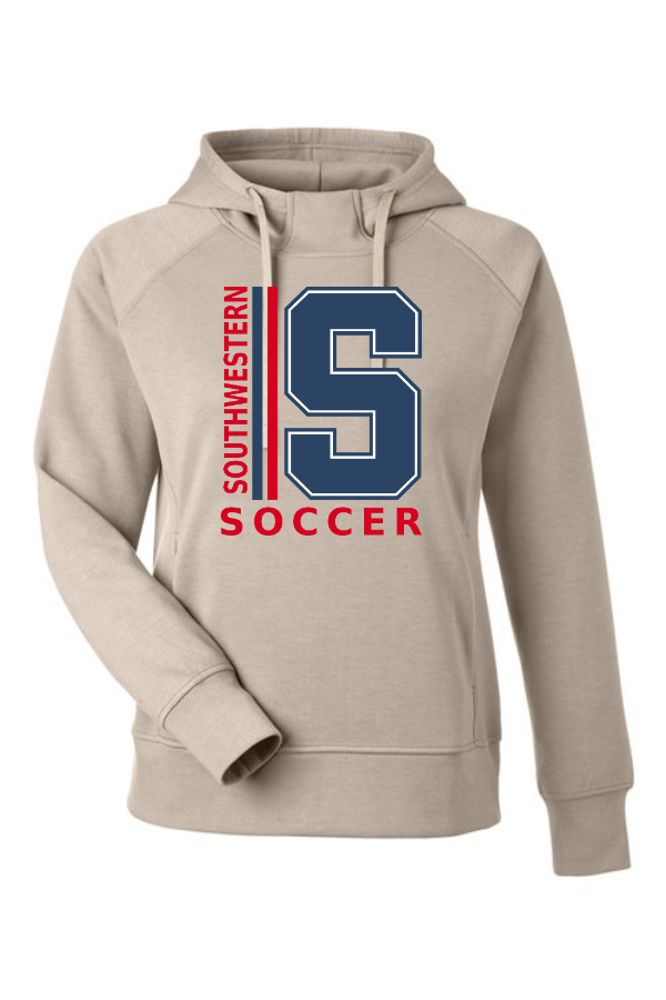 A13 8753 Women's Apex Fleece Hooded Sweatshirt