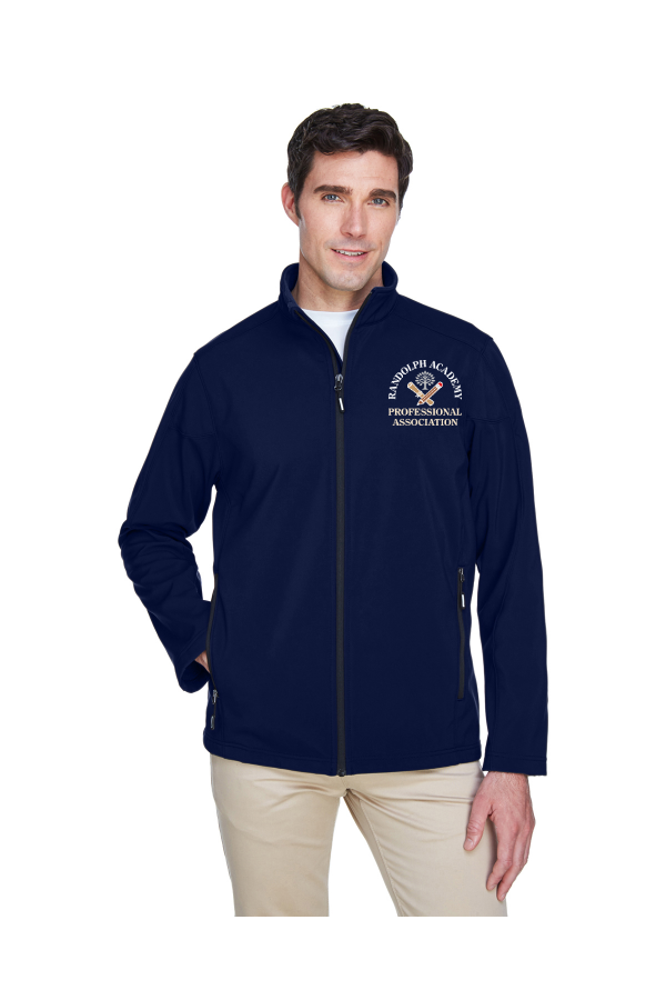 E007 88184 Core 365 Men's Cruise Two-Layer Fleece Bonded Soft Shell Jacket
