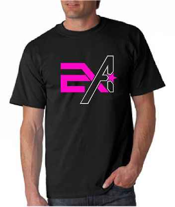 A001 G2000 Holographic Logo Cotton T-Shirt