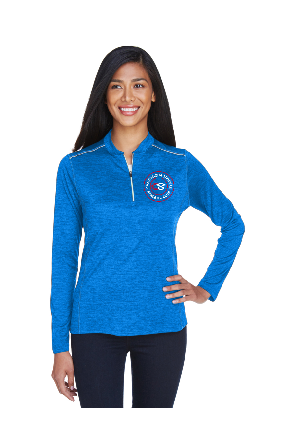 E009 CE401W Ladies  Kinetic Performance Quarter-Zip