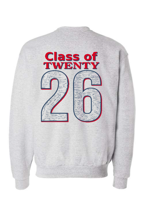 A004 P160 Hanes Ecosmart Crewneck Sweatshirt
