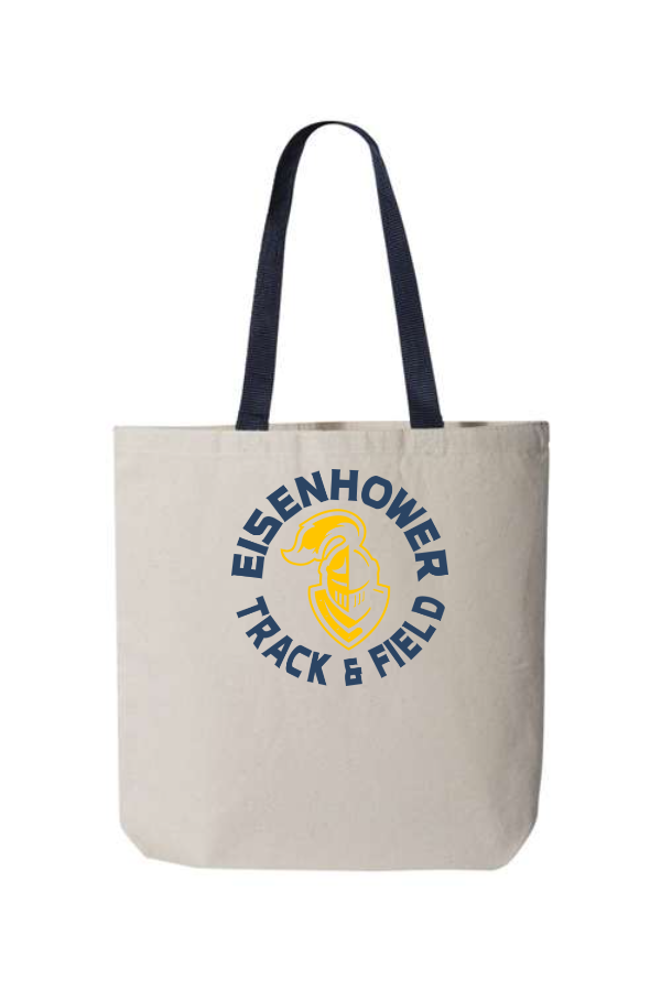 G001 Q4400 Canvas Tote with Contrast-Color Handles