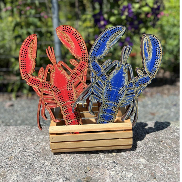 Lobster Cribbage Board