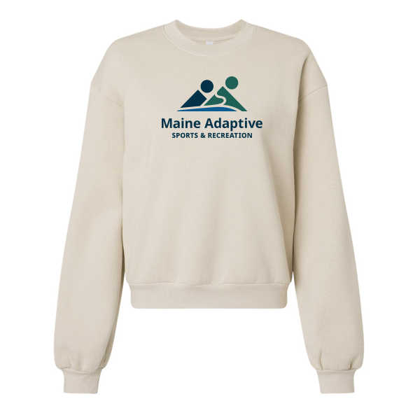 Women's Crop Crewneck Sweatshirt