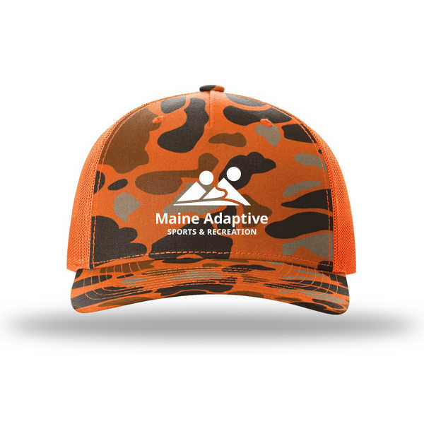 Richardson Printed Five-Panel Trucker Cap