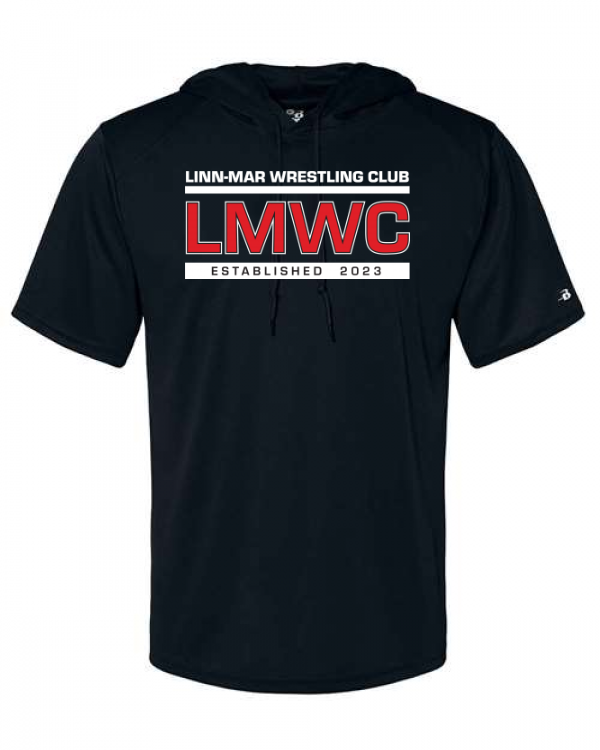 Badger 4123 B-Core adult Hooded T-Shirt