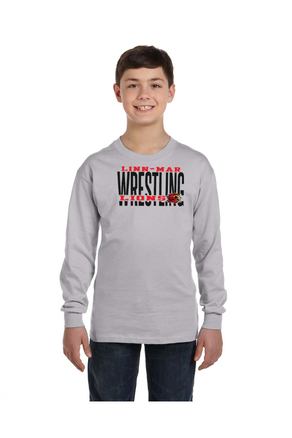 GILDAN  G540B Youth Heavy Cotton Long-Sleeve T-Shirt