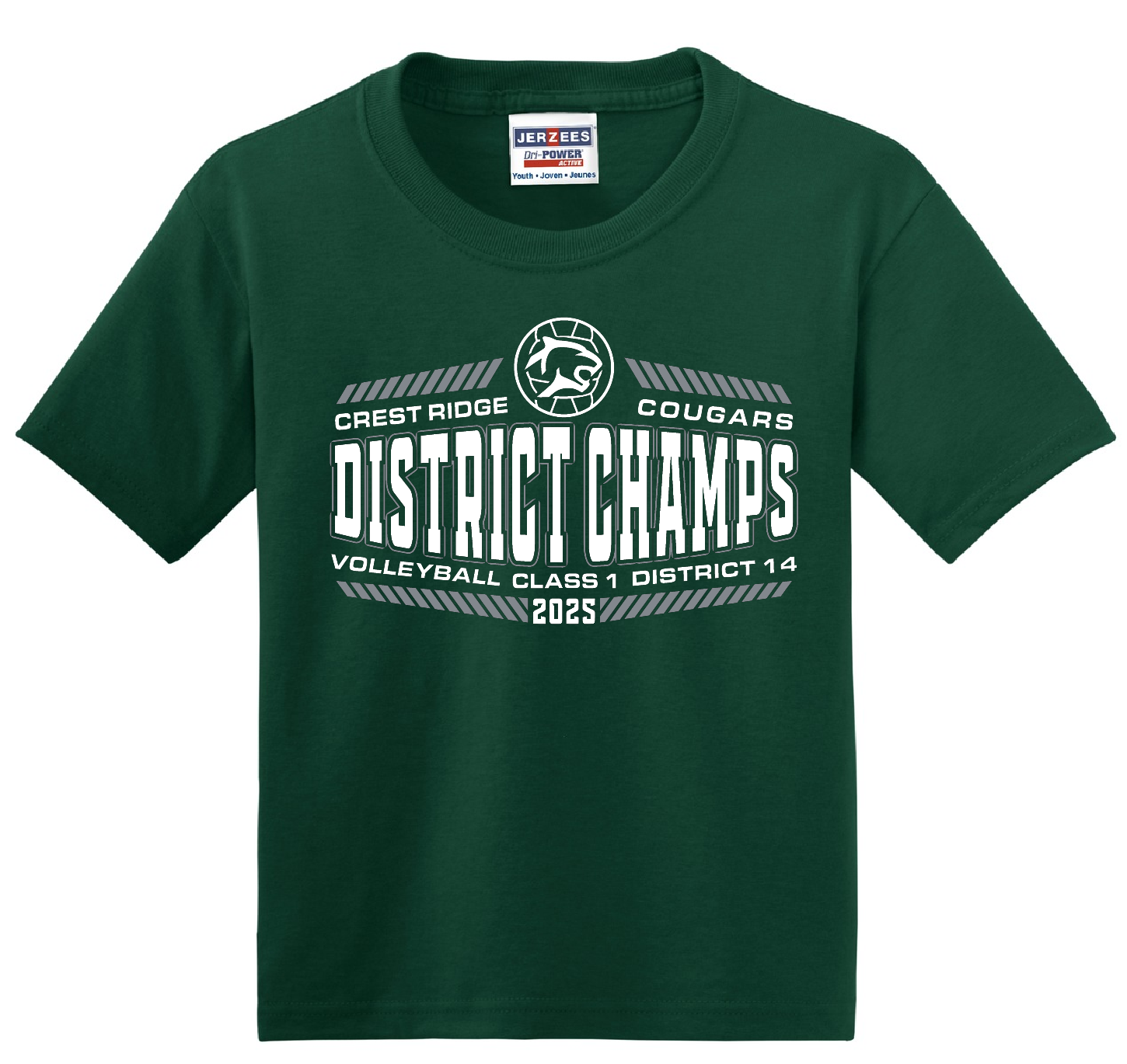 Jerzees - YOUTH Dri-Power 50/50 Cotton/Poly T-Shirt