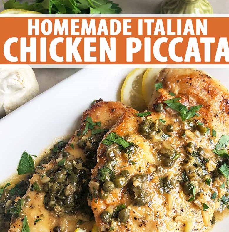 Chicken Piccata Entree/ Early Seating 5pm