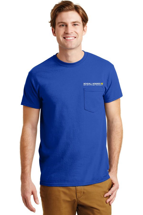 DryBlend 50 Cotton/50 Poly Pocket T-Shirt