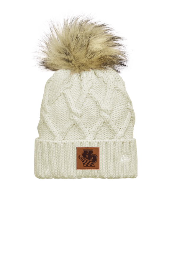 Faux Fur Pom Beanie