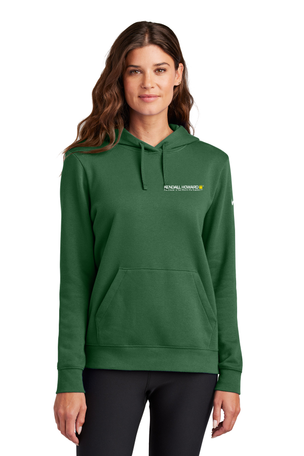 Women s Club Fleece Sleeve Swoosh Pullover Hoodie