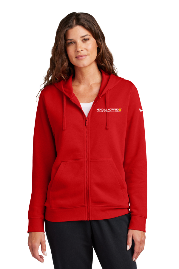 Women s Club Fleece Sleeve Swoosh Full-Zip Hoodie