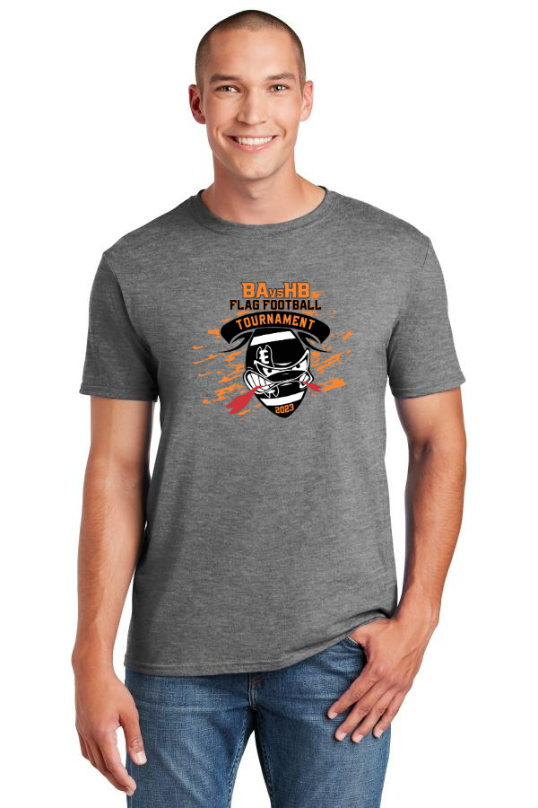 zBAvsHB Tournament Adult Tee - Orange & Black