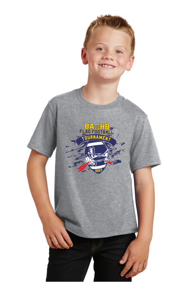 zBAvsHB Tournament Youth Tee - Blue & Gold