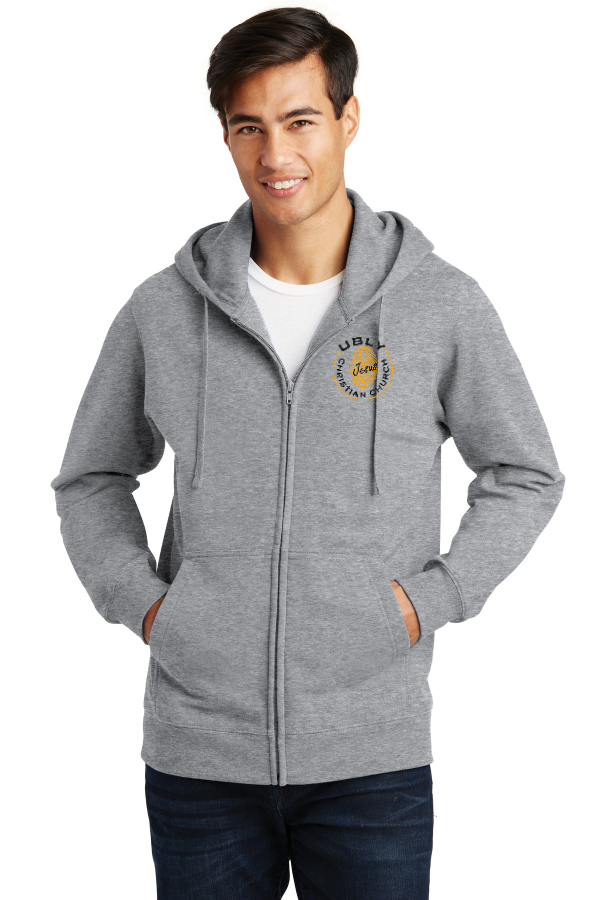 Port & Co Fan Favorite Fleece Full-Zip Hooded Sweatshirt