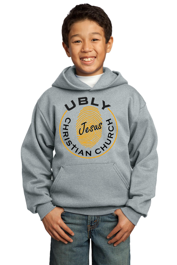 Port & Co Youth Core Fleece Pullover Hooded Sweatshirt